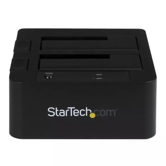 StarTech.com eSATA USB 3.0 Hard Drive Docking Station for 2 Drives SATA Hard Drive 2.5 x 3.5in, SDOCK2U33EB