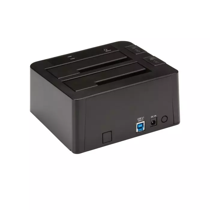 StarTech.com USB 3.1 Gen 2 Hard Drive Docking Station for 2 Drives SATA Hard Drive 2.5 x 3.5in, SDOCK2U313