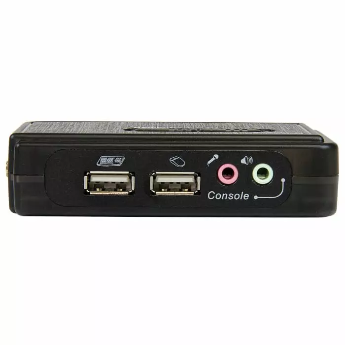 StarTech.com 2 Port USB VGA KVM Switch 3.5 mm Stereo 2048 x 1536 Maximum Resolution, SV211KUSB