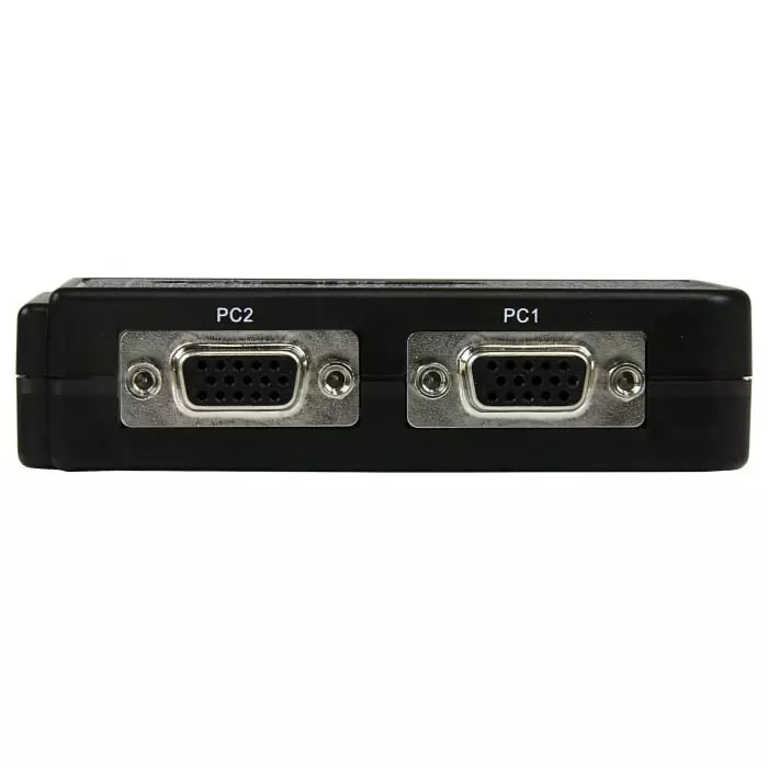 StarTech.com 2 Port USB VGA KVM Switch 3.5 mm Stereo 2048 x 1536 Maximum Resolution, SV211KUSB