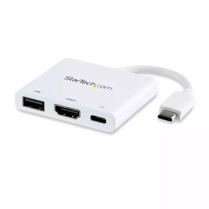 StarTech.com 4K USB-C Docking Station with HDMI - 1 x USB Ports USB A USB C, CDP2HDUACPW