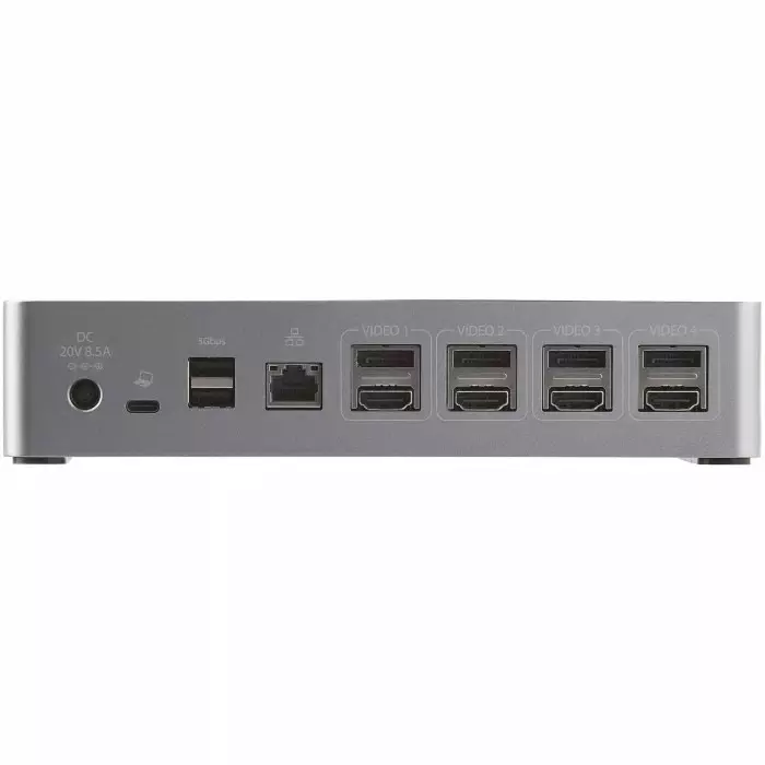 StarTech.com 4 4K USB-C Docking Station with DisplayPort HDMI - 4 x USB Ports USB C, DK31C4DPPDUE