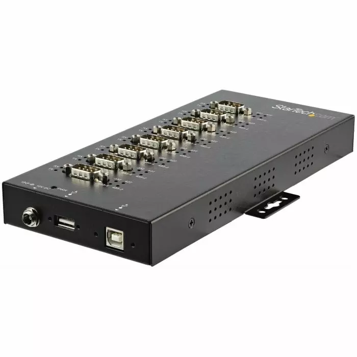 StarTech.com RS232 RS422 RS485 USB B Male to D-sub 9 Pin Male Interface Converter, ICUSB234858I