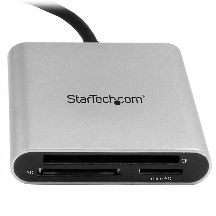 StarTech.com 3 Port USB 3.0 External Multi Card Reader for Compact Flash Memory Cards, FCREADU3C