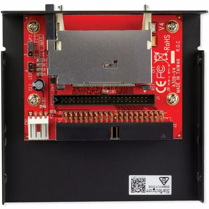 StarTech.com 1 Port IDE Internal Card Reader for Compact Flash Memory Cards, 35BAYCF2IDE