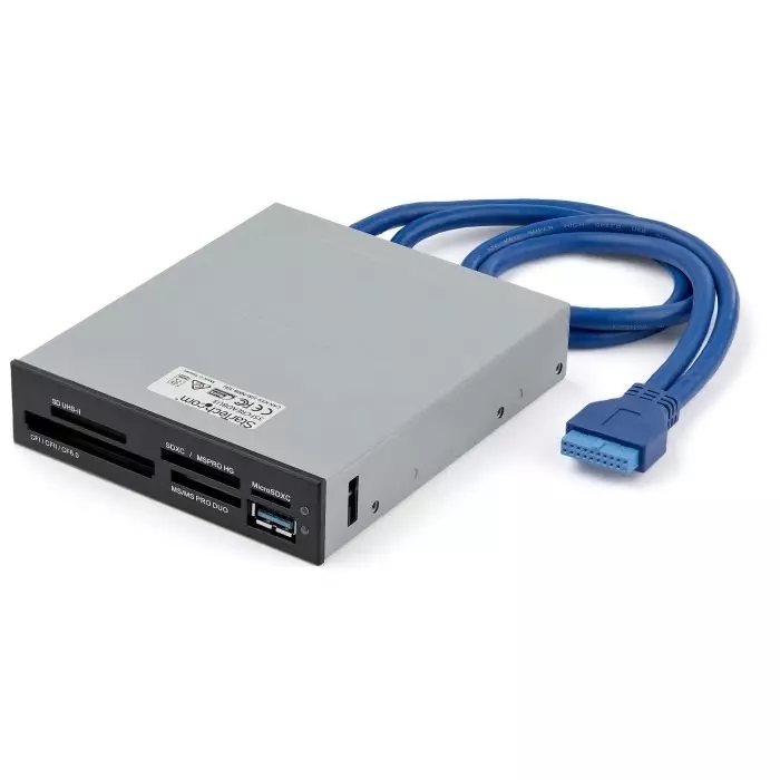 StarTech.com 6 Port USB 3.0 Internal Memory Card Reader for Multiple Memory Cards, 35FCREADBU3