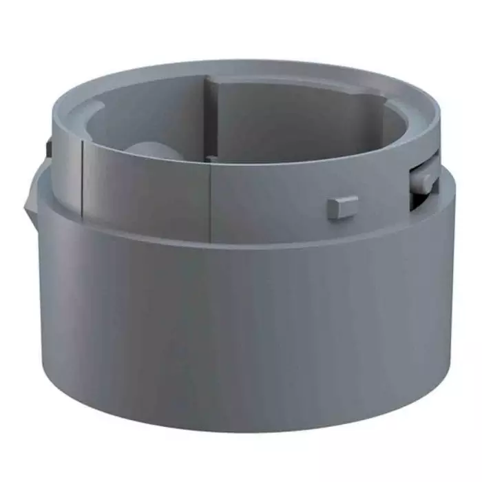 Werma Mounting Base EvoSIGNAL Grey, 261.700.02