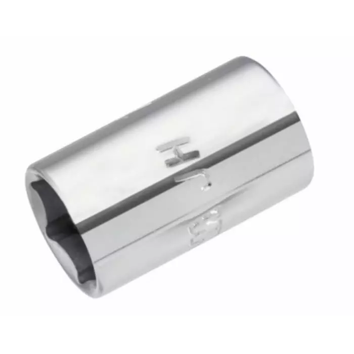 Sam Standard Socket 3/8 in Drive 23 mm 6 point 28.5 Overall Length, JH-23