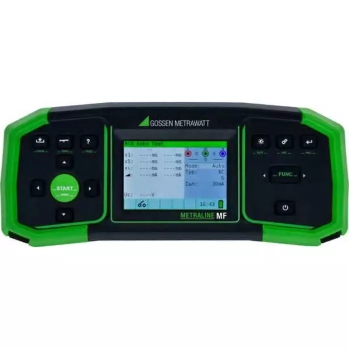 GOSSEN METRAWATT Multifunction Tester 9 V DC Earth Resistance Measurement With USB, M520F