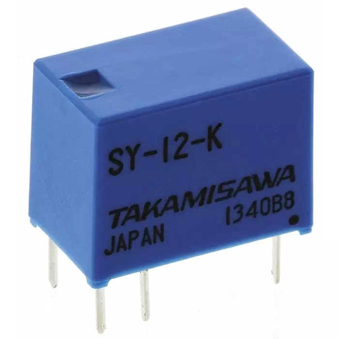 Fujitsu Through Hole Signal Relay 12 V DC Coil 1A Switching Current SPDT, SY-12-K
