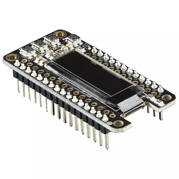 ADAFRUIT INDUSTRIES Feather Boards OLED FeatherWing Display Add On Board 128x32 monochrome OLED, 1in Diagonal Display Size, 2900