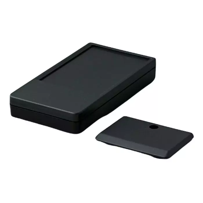 OKW A90 Series Black ABS Hand Held Case IP54 120x65x22 mm, A9072119