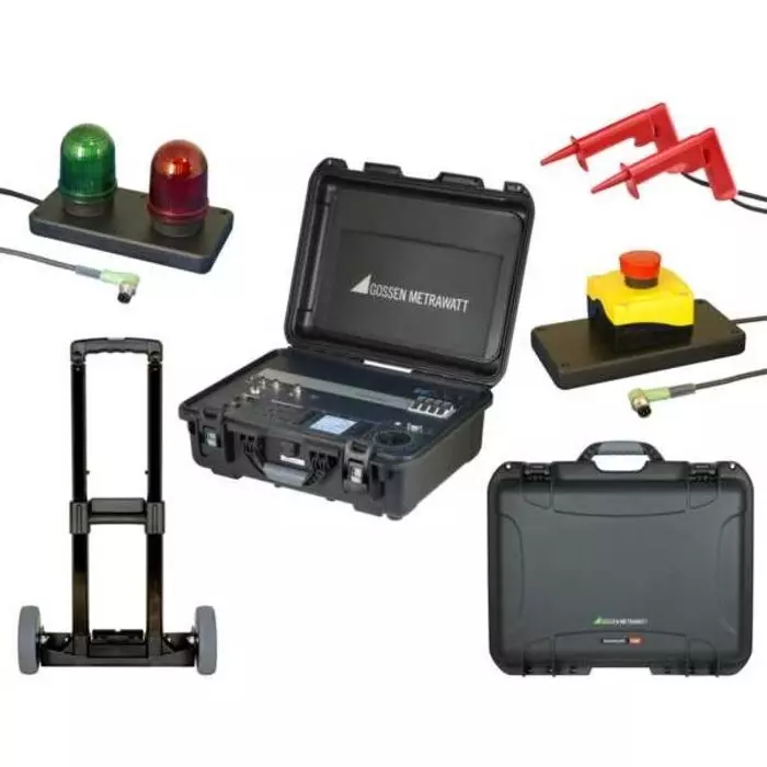 GOSSEN METRAWATT Electrical Tester 1000V Earth Resistance Measurement With RS232, M516M