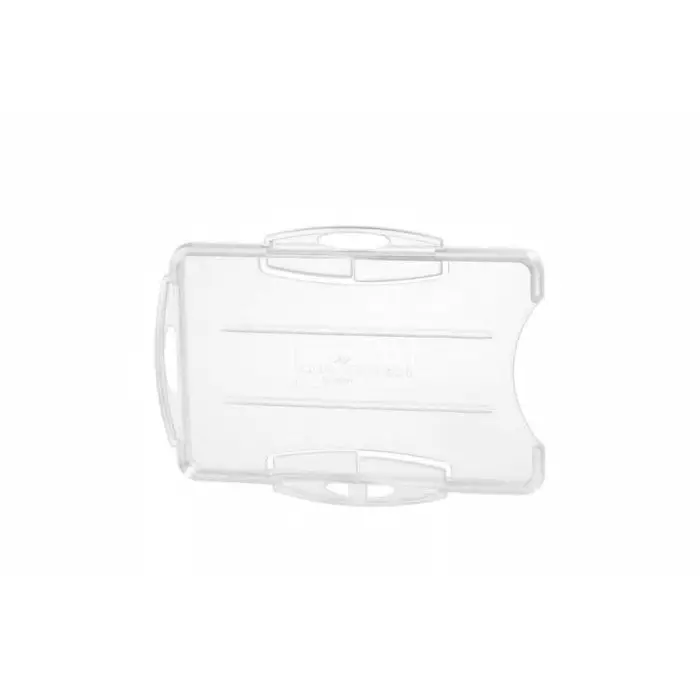 Durable Transparent Polycarbonate Name Badge, 891919 (Pack of 10)