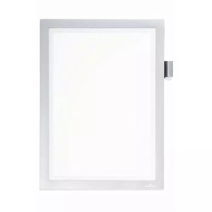 Durable Magnetic Silver Information Frame 323 mm Height 236 mm Width, 498923