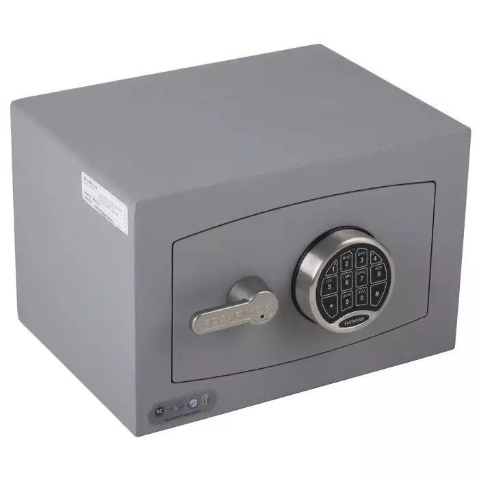 Securikey Hotel Security Safe Grey, 374x250x274 mm, 18L, Electronic, 22 Kg, SFMV0ZE