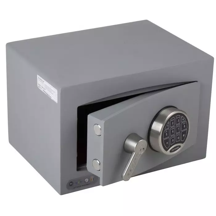 Securikey Hotel Security Safe Grey, 374x250x274 mm, 18L, Electronic, 22 Kg, SFMV0ZE