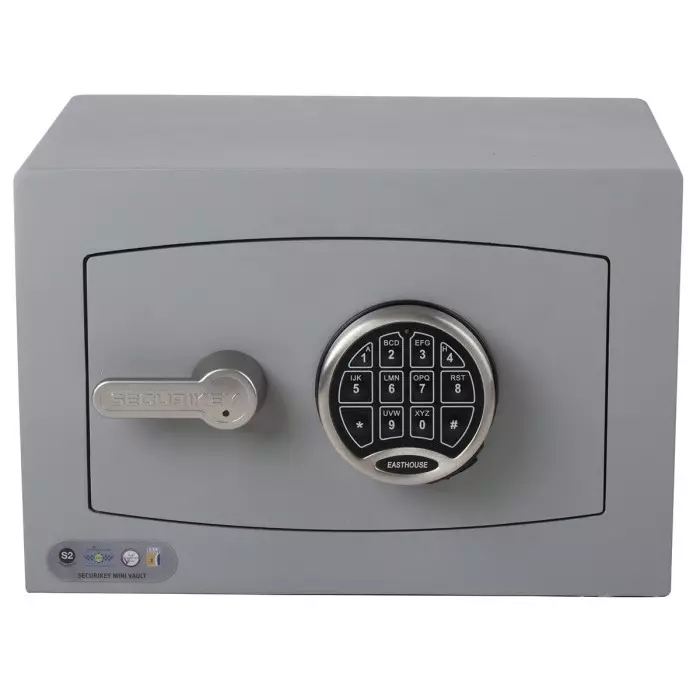 Securikey Hotel Security Safe Grey, 374x250x274 mm, 18L, Electronic, 22 Kg, SFMV0ZE