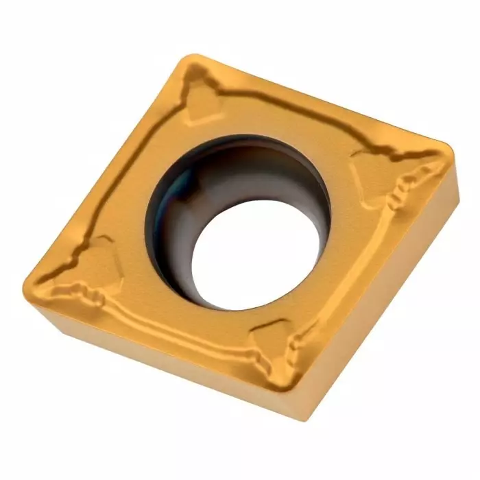 DORMER PRAMET CCMT Series Lathe Insert 2.38 mm Height 6.4 mm Length, CCMT 060202E-UR:TT310 (Pack of 10)