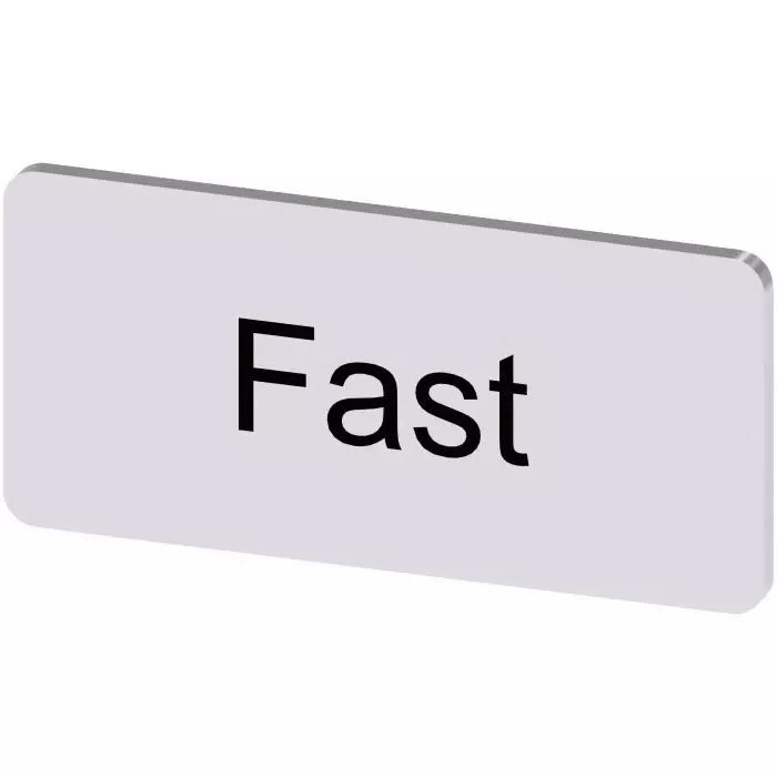 Siemens Labeling Plate, Fast, 3SU1900-0AC81-0EE0