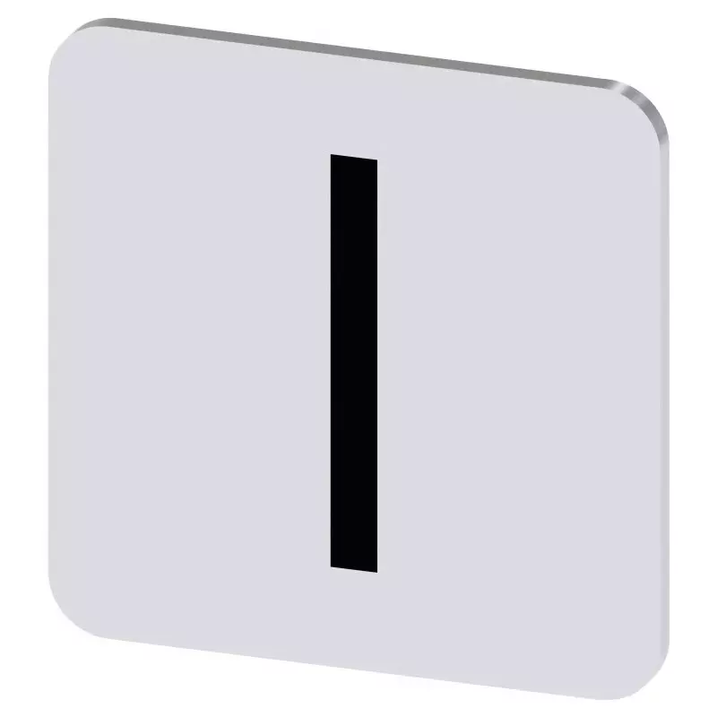 Siemens Labeling Plate, I, 3SU1900-0AF81-0QB0