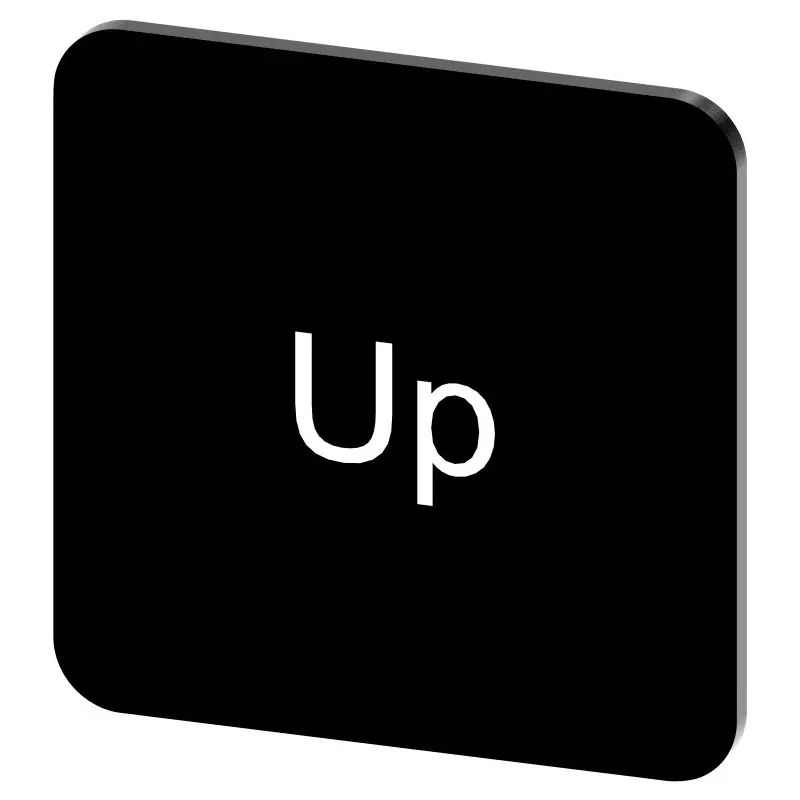 Siemens Labeling Plate, Up, 3SU1900-0AF16-0DL0