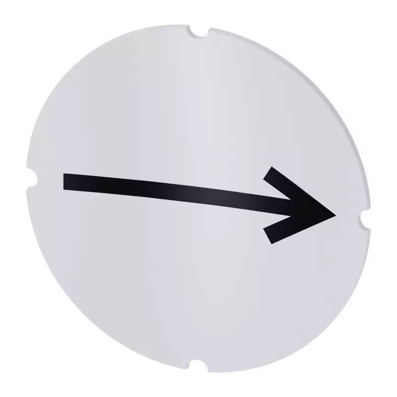 Siemens Insert label, Right Arrow, 3SU1900-0AB71-0QR0