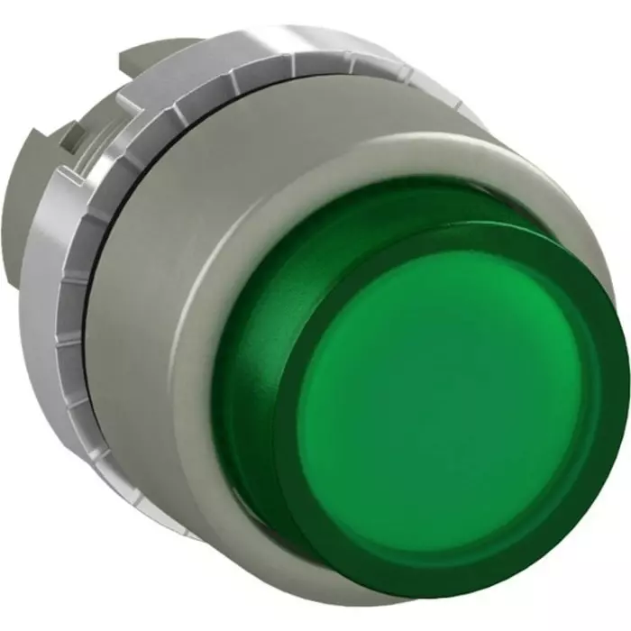 ABB 1SFA1 Series Green Momentary Push Button, 1SFA184502R9102 (Pack of 10)