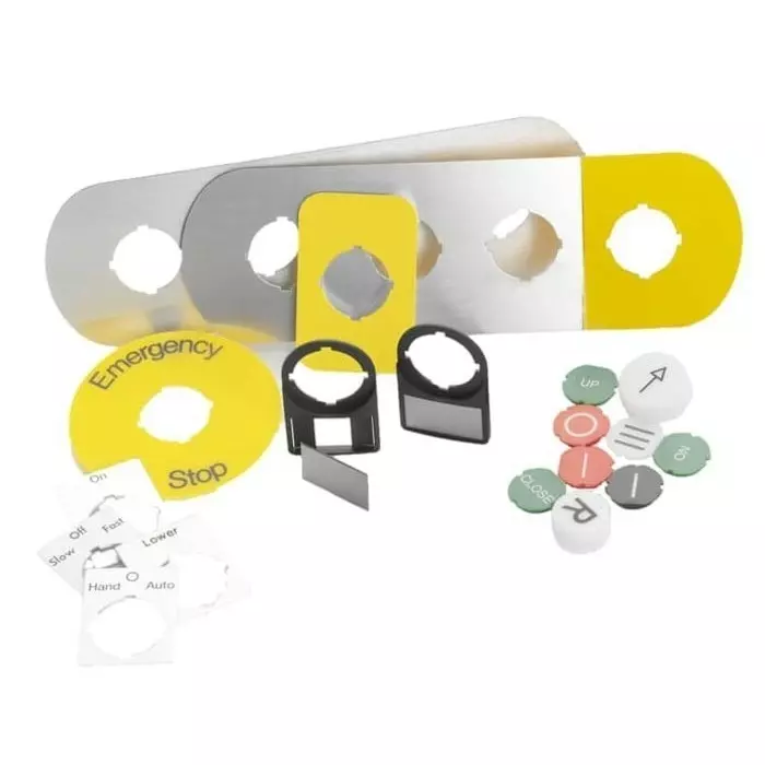 ABB Legend Plate for Use with MEP4, 1SFA611930R1004 MA6-1004