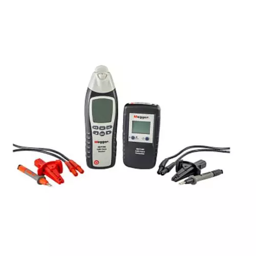 Megger MCT105 Cable Tracer Kit, Cable Detection Depth 2.5m CAT III 300V, Maximum Safe Working Voltage 400V, 1013-836