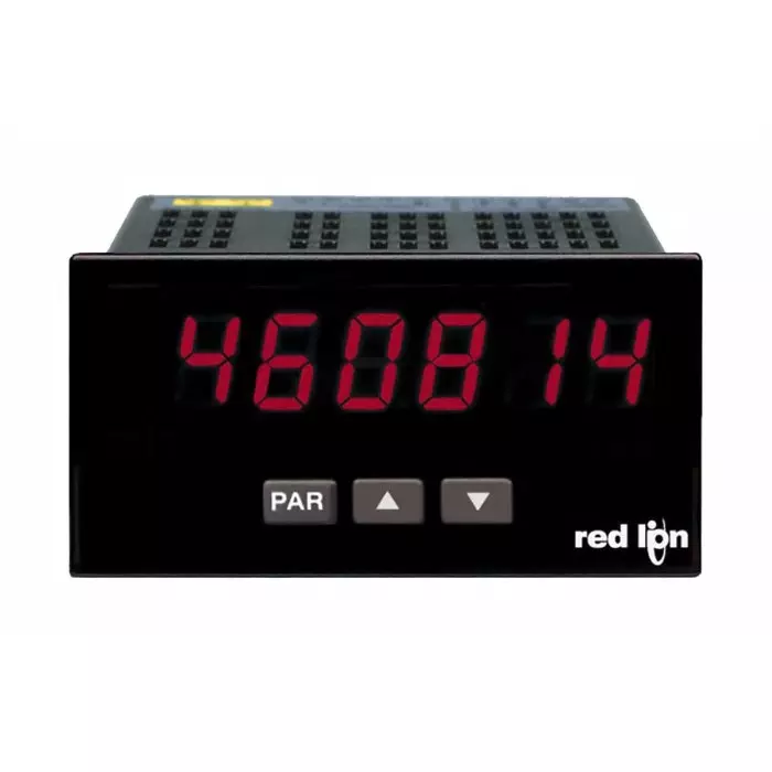 Red Lion PAXLCR Counter, Rate Meter, 6 Digit LED, 25kHz, 21.6 - 250 V dc, 50 - 250 V ac, PAXLCR00