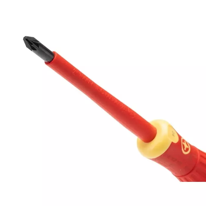 Bahco Pozidriv Slotted Insulated Screwdriver Set, B220.015 (Set of 5 Pcs)