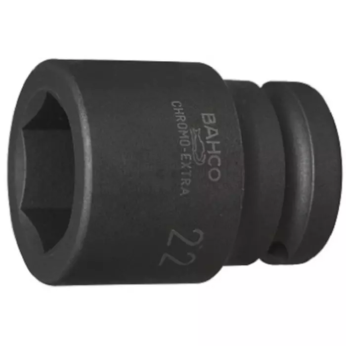 Bahco Standard Impact Socket Alloy Steel Blackened Finish 1/2 inch Square Drive, K7801VM-17