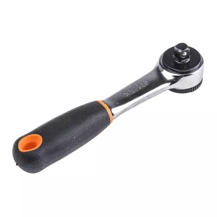Bahco Ratchet Wrench 1/4 inch Square Drive with Handle 120 mm Overall Length, 6950RN