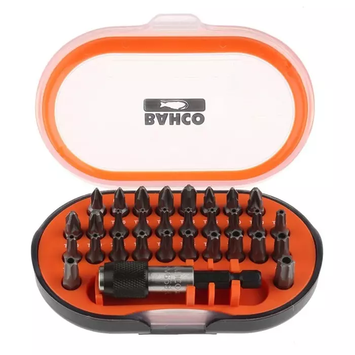 Bahco Driver Bit Set Phillips Pozidriv Torx, 59S/31-3 (Set of 31 Pcs)