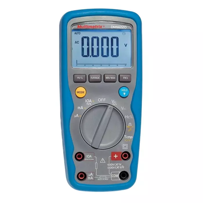 CHAUVIN ARNOUX Handheld Digital Multimeter 10 A AC 10 A DC - RS Calibrated, P06231411