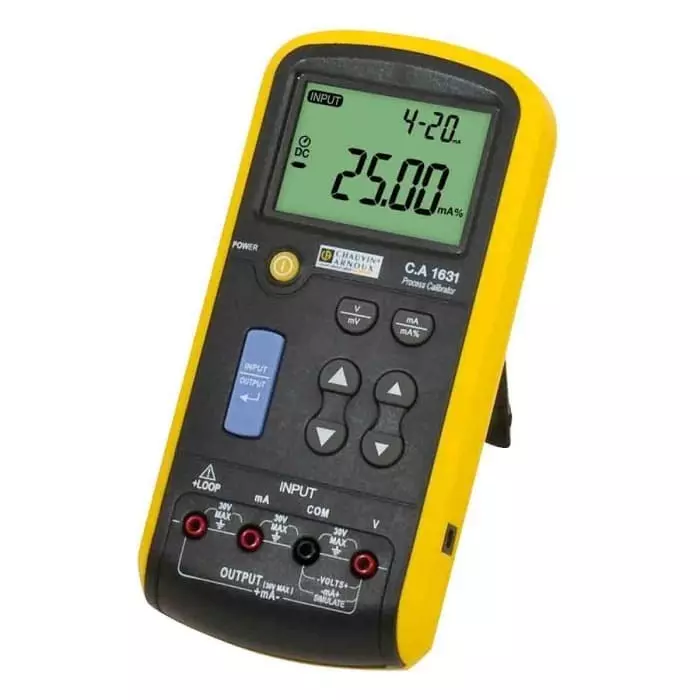 CHAUVIN ARNOUX Current & Voltage Calibrator 20 V DC Max Voltage 24 mA Max Current UKAS Calibration, P01654402