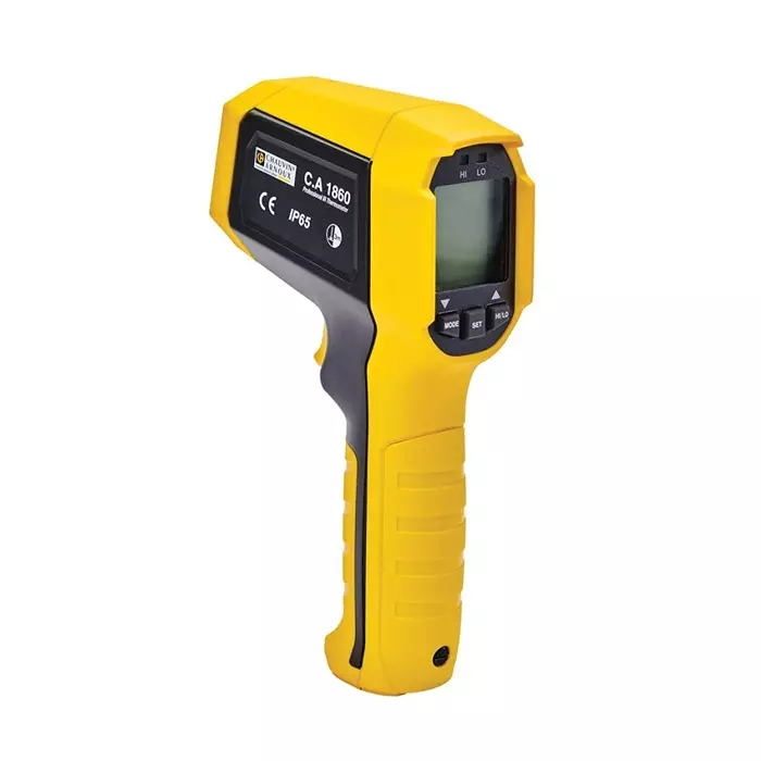 CHAUVIN ARNOUX CA 1860 Infrared Thermometer -35°C -31°F Min +450°C +842°F Max ±1.8 % ±1.8°C Accuracy, P01651815