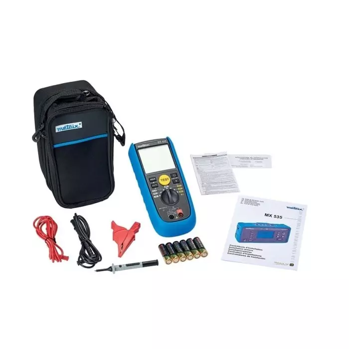 CHAUVIN ARNOUX Insulation Continuity Tester 250 V Min 1000 V Max CAT IV 600 V, MX0409