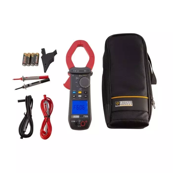 CHAUVIN ARNOUX Clamp Meter 3000A DCMax Current 2000 A AC CAT III 1500V, P01120966