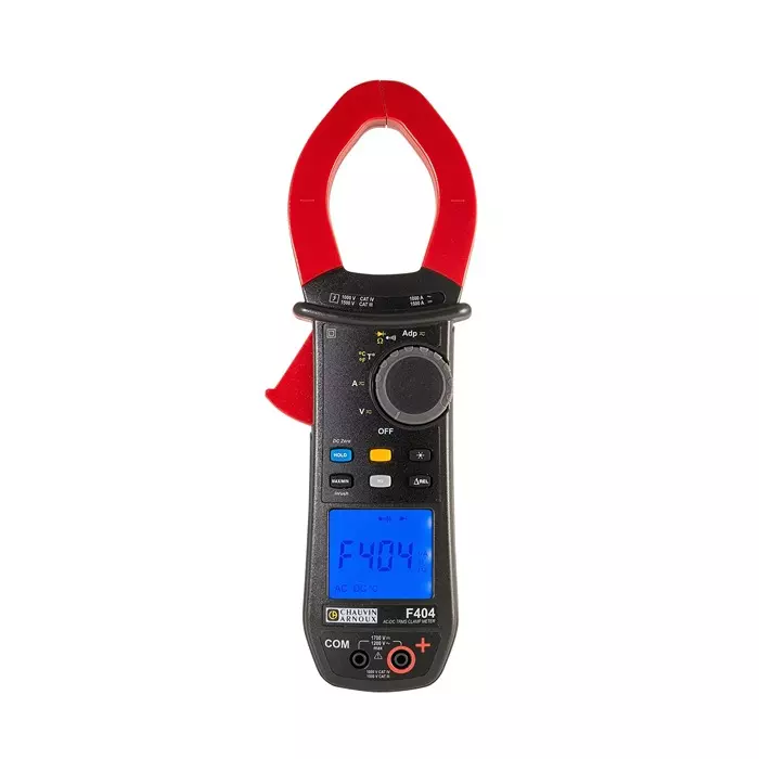 CHAUVIN ARNOUX Clamp Meter 1500A DCMax Current 1500 A AC CAT IV 600 V With RS Calibration, P01120943