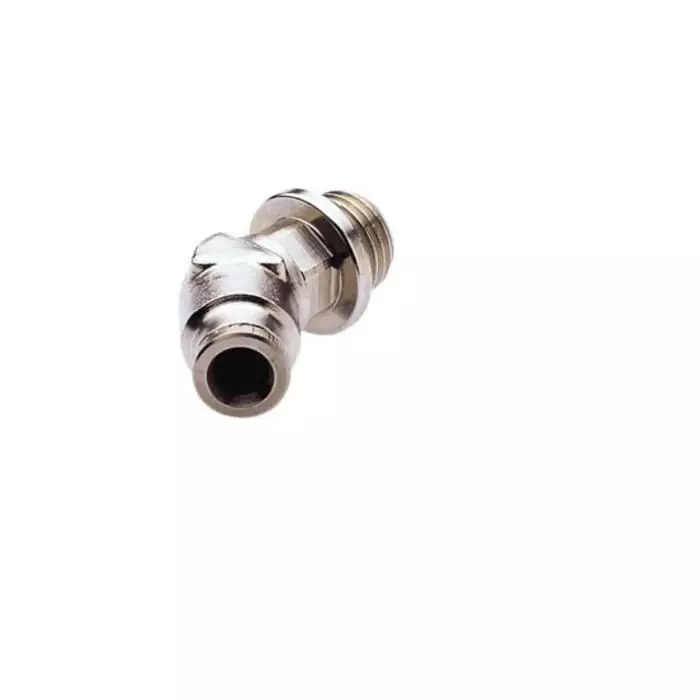 Norgren Pneumatic Fittings Push In 6 mm Threaded-to-Tube Connection Style, 102570618 (Pack of 5 Pcs)