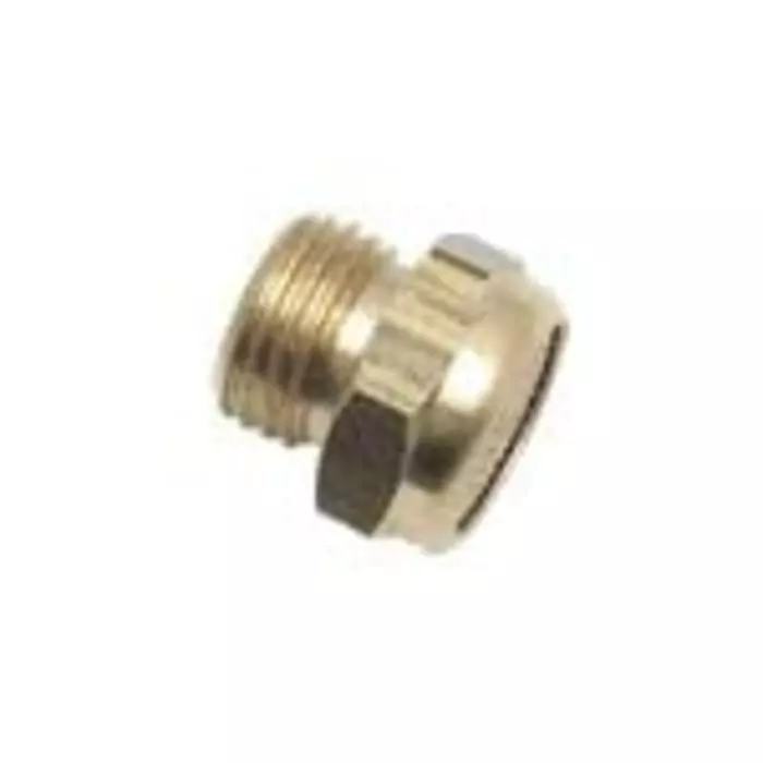 Legris 0673 Series Pneumatic Silencer Brass 12 Bar Threaded G 1/4 Male, 0673 00 13 (Pack of 5 Pcs)