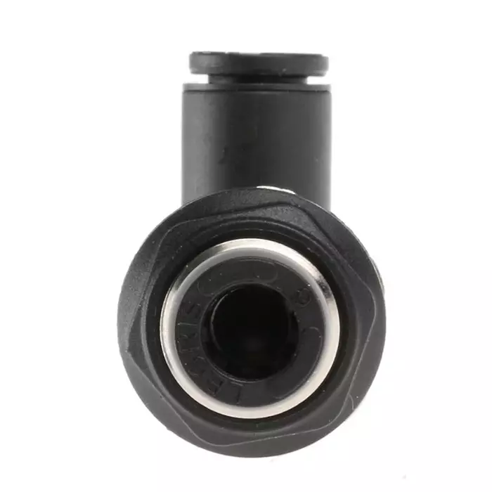 Legris LF3000 Series Bulkhead Tube-to-Tube Adaptor Push In 6 mm to Push In 6 mm Tube-to-Tube Connection Style, 3139 06 00 (Pack of 5 Pcs)