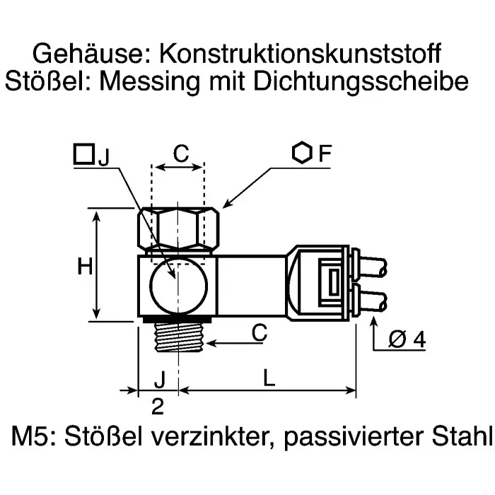 Legris 7818 Series Pressure Decay Sensor M5 x 0.8 Female, 7818 04 19
