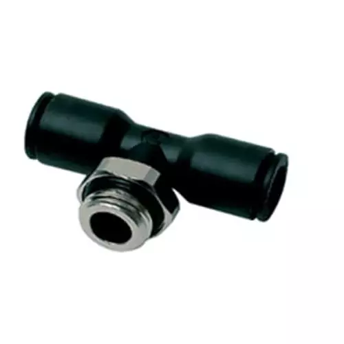 Legris LF 3000 Series Stud Fitting Push In 4 mm to G 1/8 Male Tube-to-Port Connection Style, 3198 04 10 (Pack of 10 Pcs)