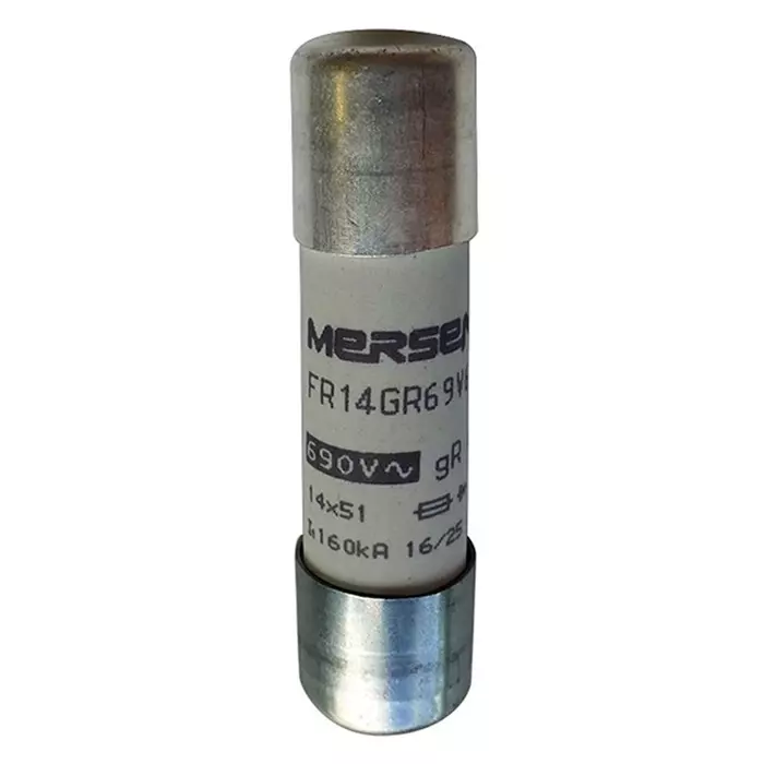 Mersen FF Cartridge Fuse 32 A 500 V DC, 690 V AC & 700 V AC 14x51 mm, H1017205 - FR14GR69V32