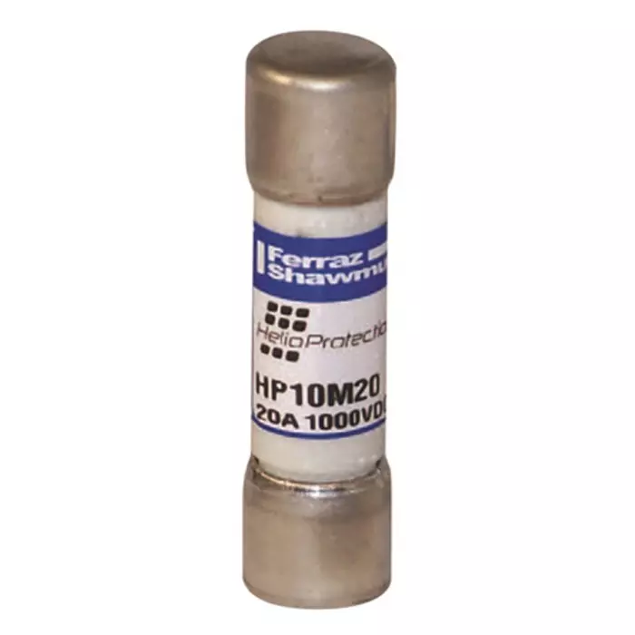 Mersen Glass Melamine Cartridge Fuse 2 A 1 kV DC 10x38 mm, HP10M2 (Pack of 10 Pcs)