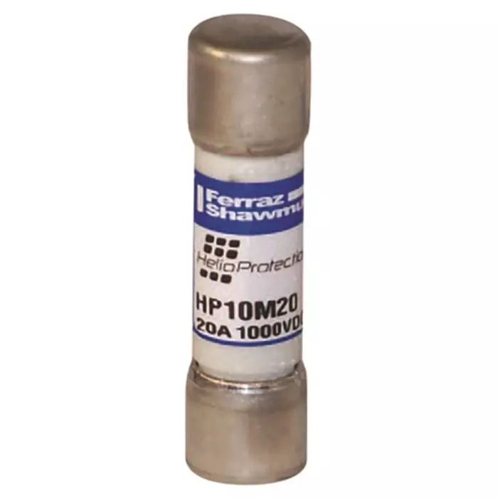 Mersen Glass Melamine Cartridge Fuse 10 A 1 kV DC 10x38 mm, HP10M10