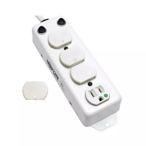 TRIPP LITE PS-400 Series Power Outlet Strips 4 Outlet 110 to 126 VAC 4.57 m (15 ft), PS-415-HG-OEM